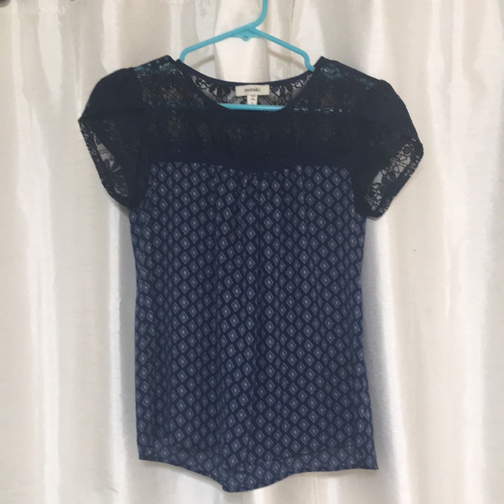 Silk & Lace Blouse